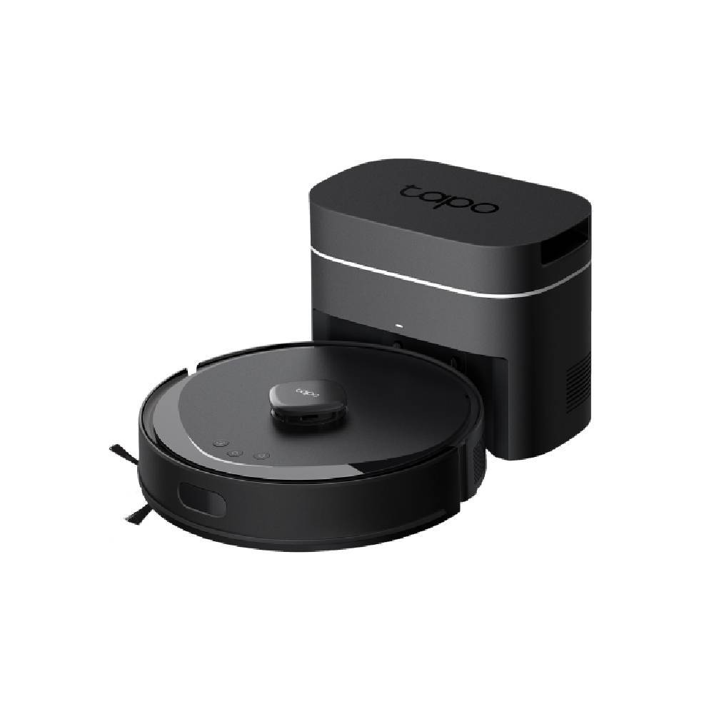TP-Link Tapo RV30 Max Plus Gen 2 Robot Vacuum & Mop + Compact Auto-Empty Dock - Right side view
