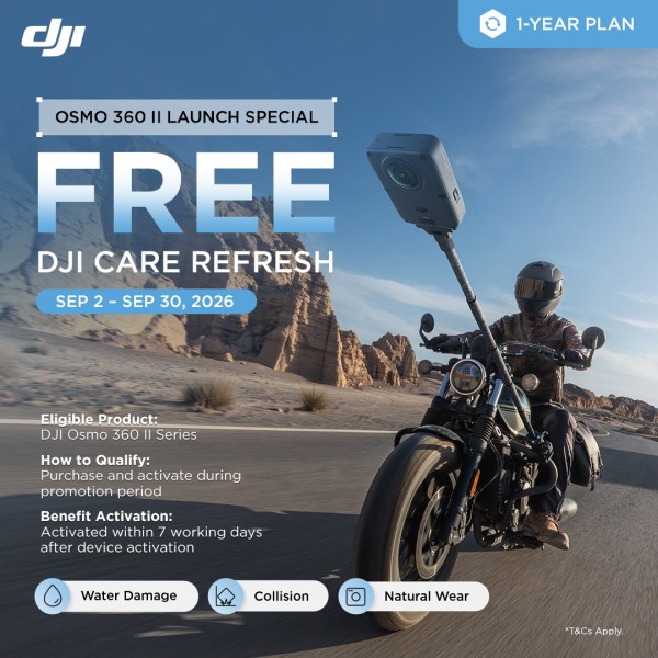 Free 1 Year DJI Care Refresh