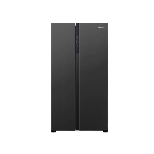 Hisense 670L Side by Side Fridge - Front View
