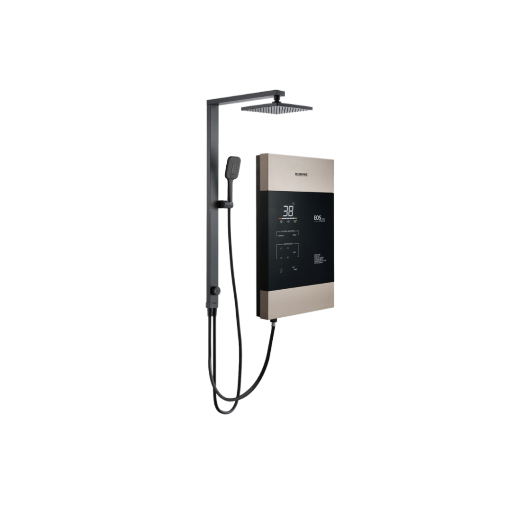 Rubine 4.5kW EOS Ultra Slim DC Pump Rain Shower