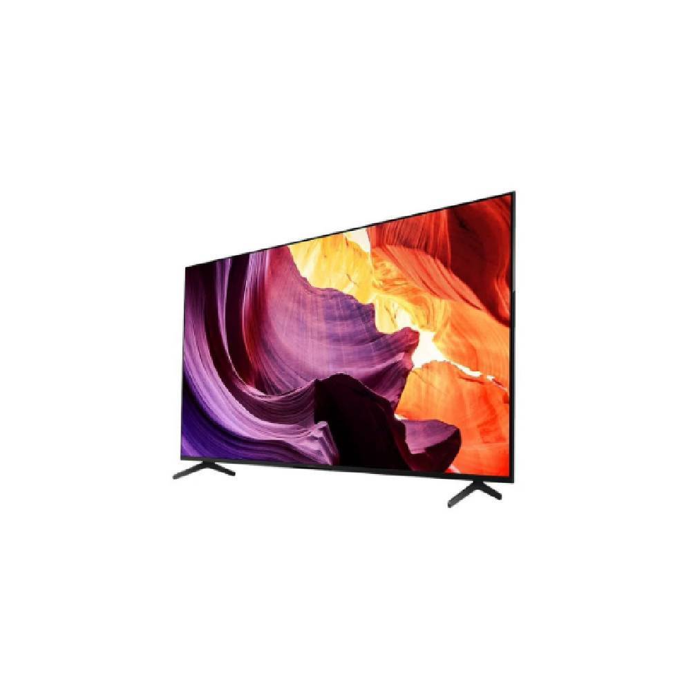 Sony X77L 85-inch 4K LED Google TV in black - Front right angled view