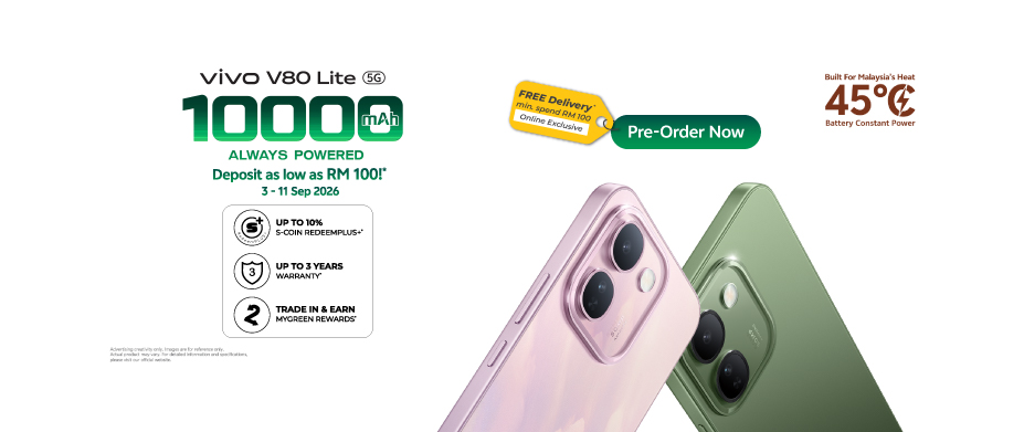 vivo V80 Lite 5G Pre-order