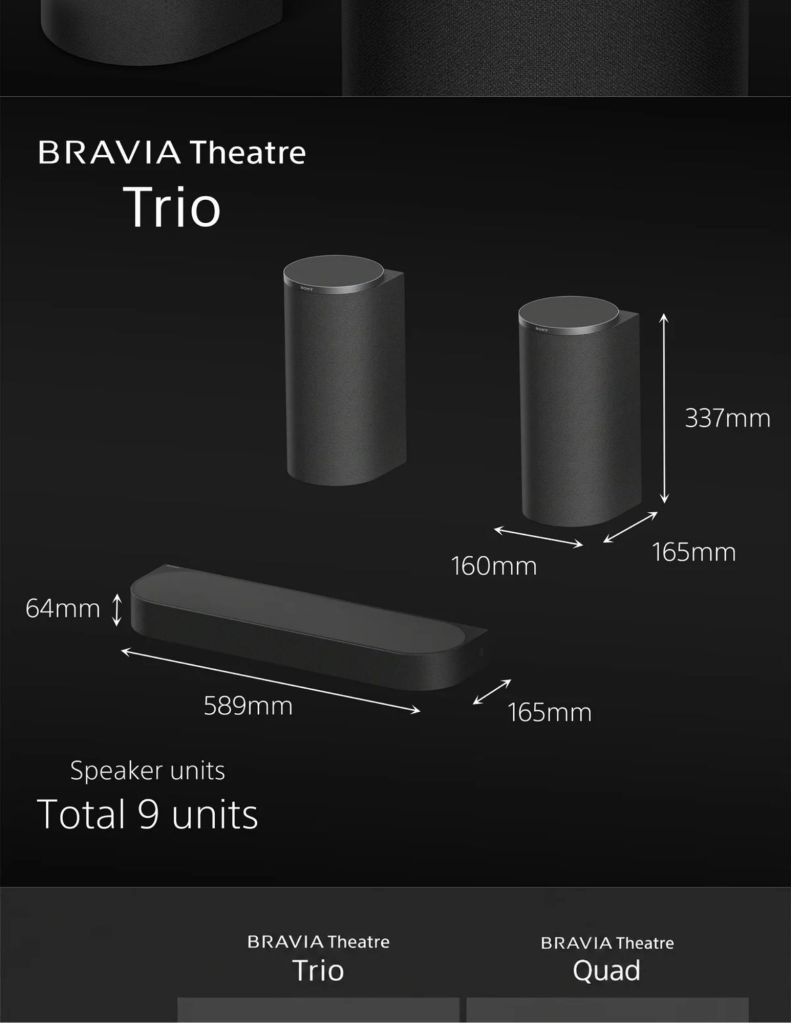 Sony BRAVIA Theatre Trio