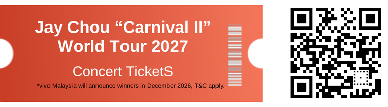 Jay Chou Carnival II World Tour 2027 Concert Tickets