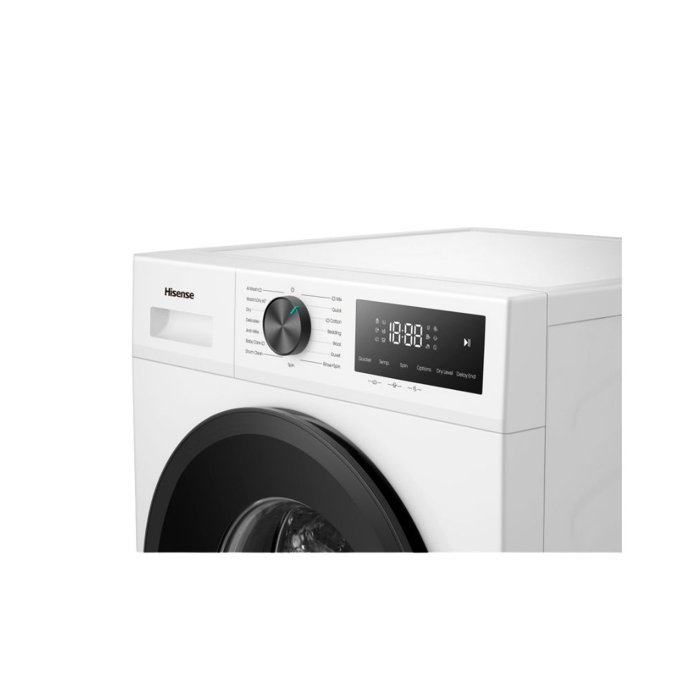 Hisense 9KG Front Load Washer 6KG Dryer - Side View