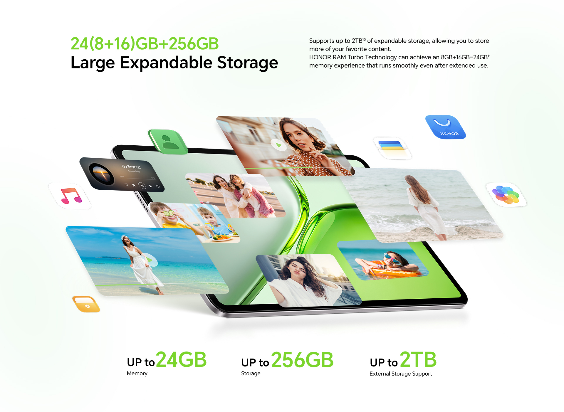 256GB storage, and 2TB expandable storage