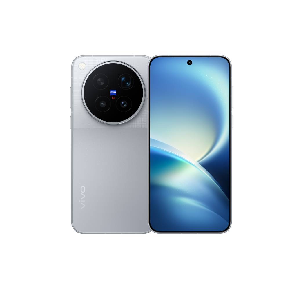 vivo X500 Pro Max Starry Gray - front & back view