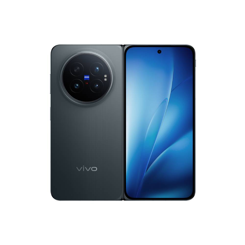 vivo X Fold6 Prism Black - front view