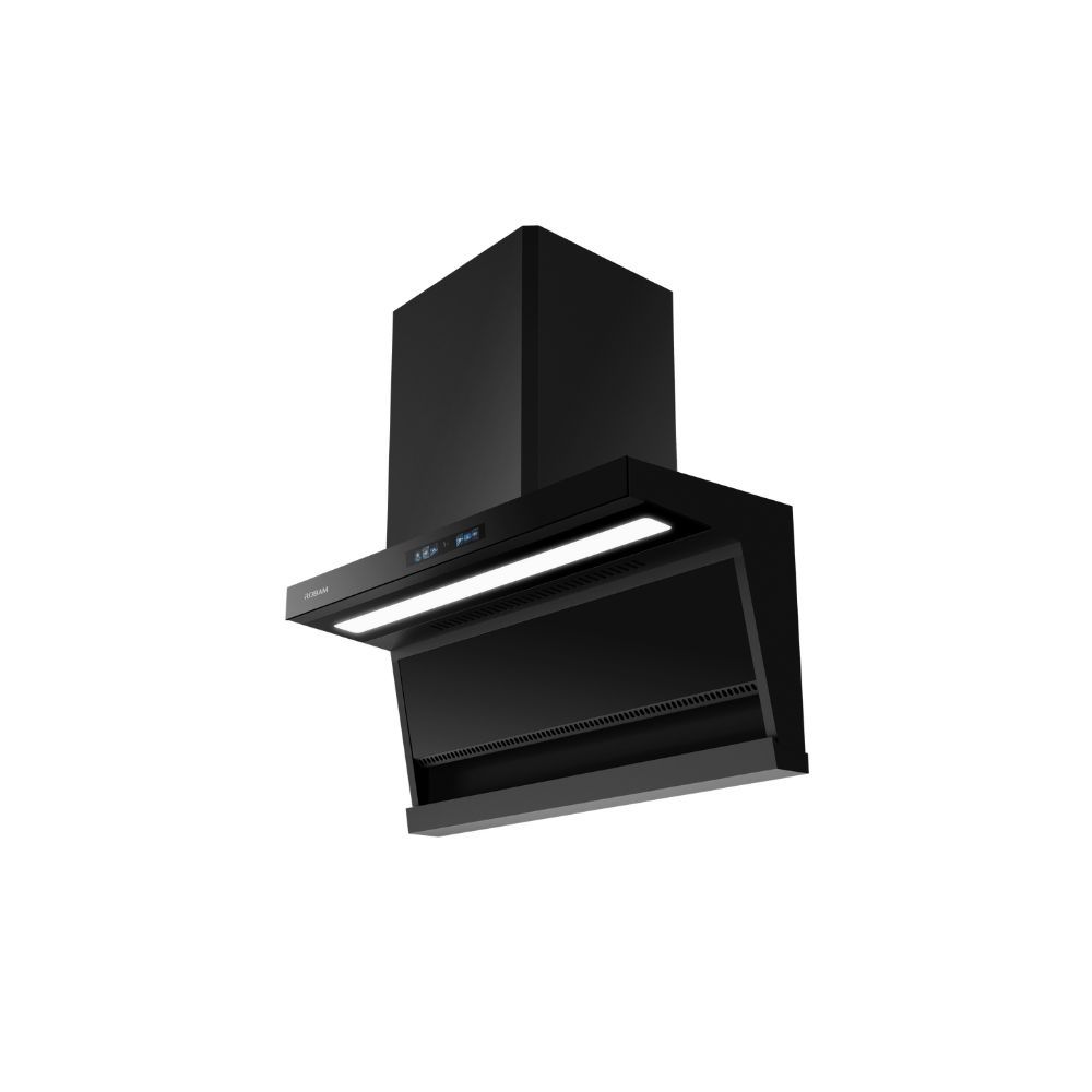 Robam 90CM 7 Shape Cooker Hood 51H2S - Side View