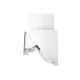 Robam 90CM White Pearl Range Hood 58H2S - Side View