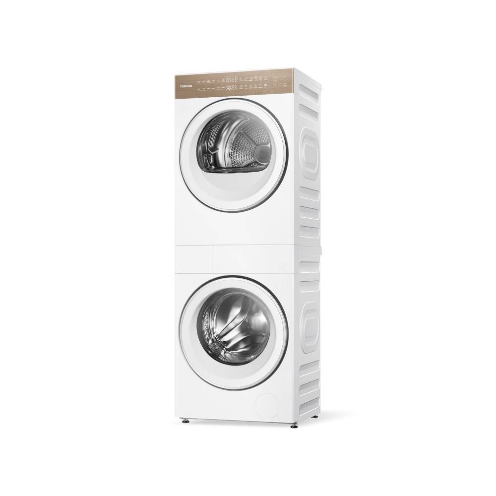 Toshiba 10KG Washer 8KG Dryer - Side View